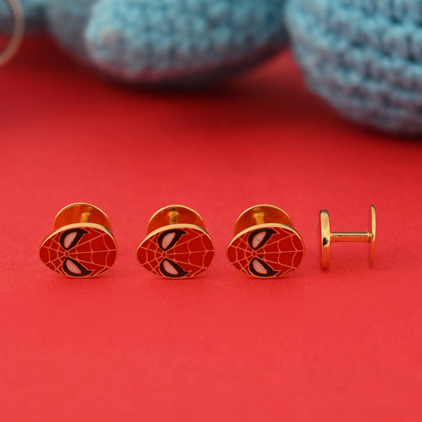 Spiderman Kurta Button/ Cufflinks Set for Stylish Outfits