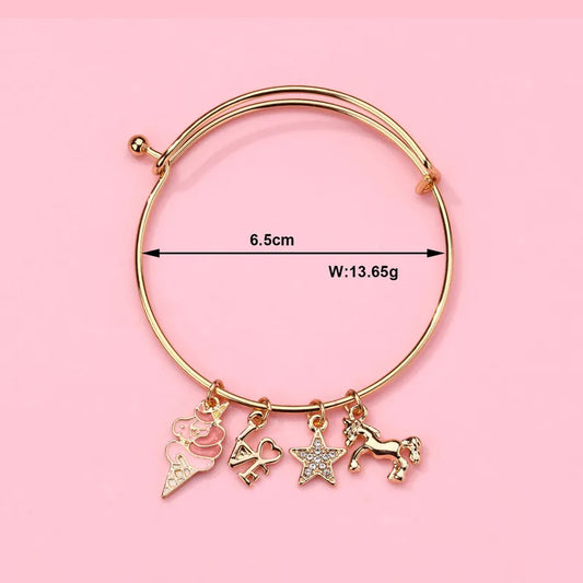 Multi Charm Ice Cream Bangle.