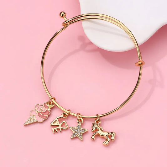 Multi Charm Ice Cream Bangle.