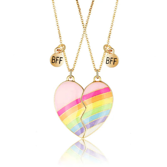 BFF Pendant Chain Set of 2.