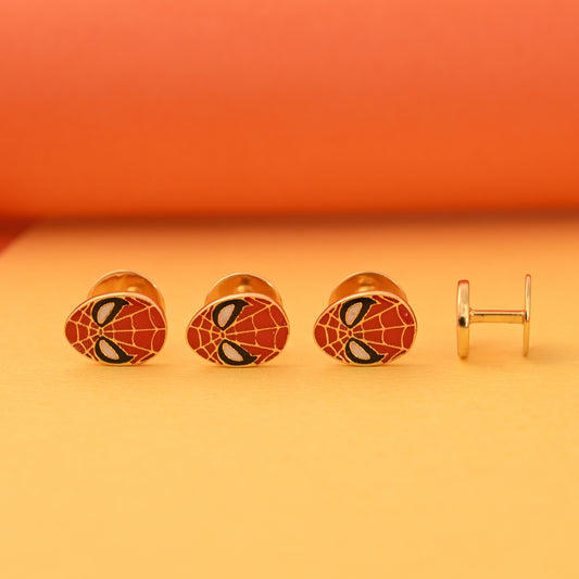 Spiderman Kurta Button/ Cufflinks Set for Stylish Outfits