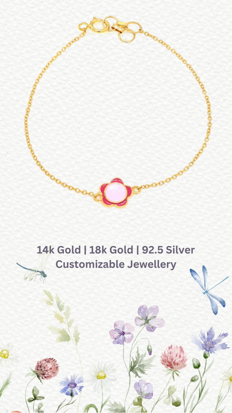Flower Bracelet.