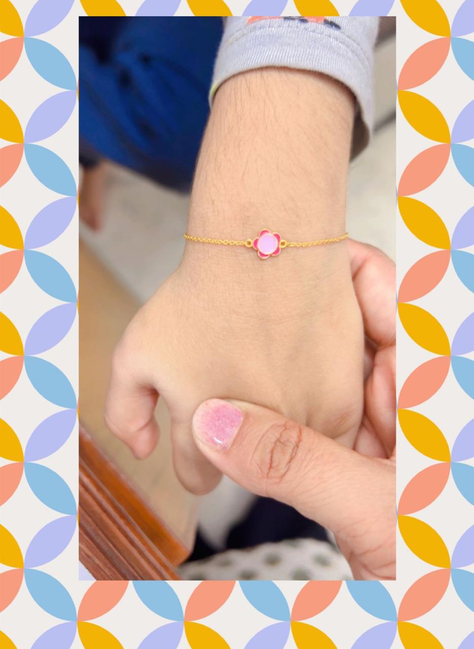 Flower Bracelet.