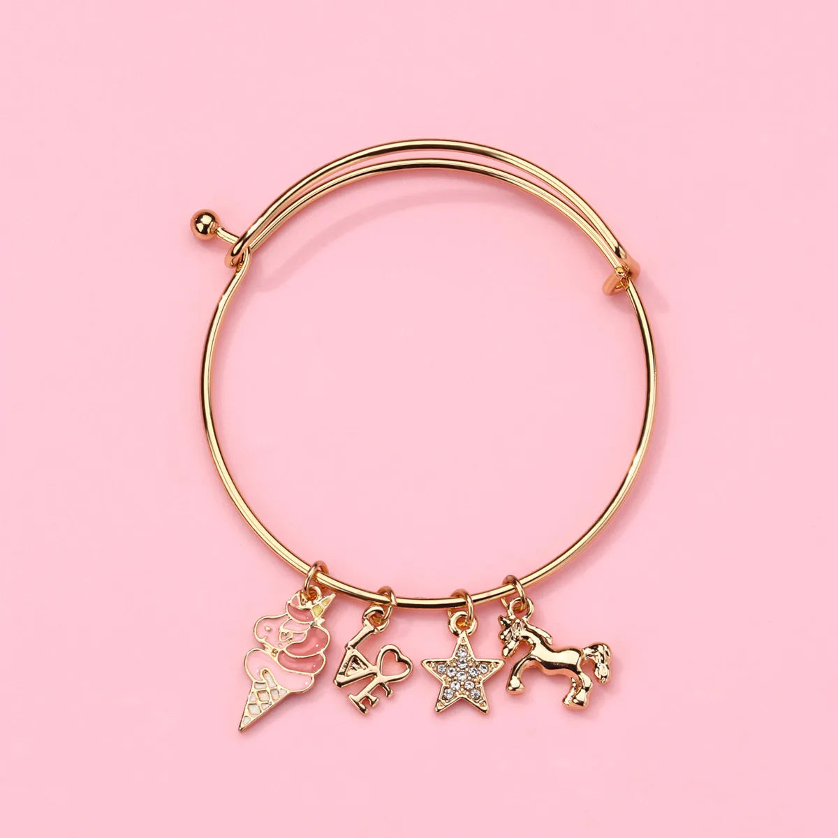 Multi Charm Ice Cream Bangle.