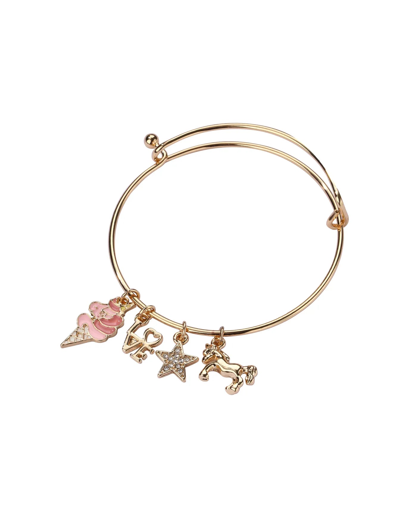 Multi Charm Ice Cream Bangle.