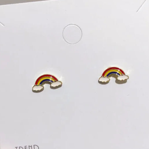 Rainbow Earrings.