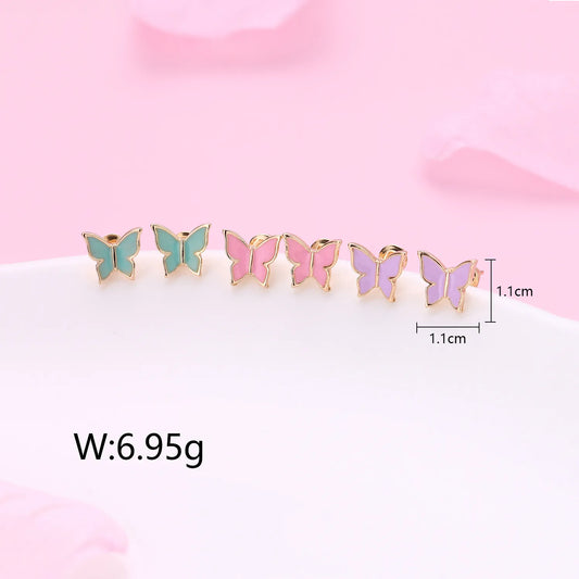 Butterfly Earrings.