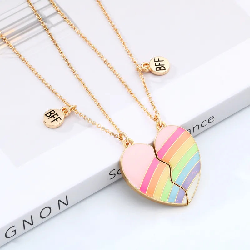 BFF Pendant Chain Set of 2.