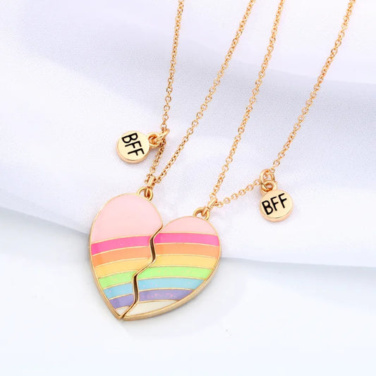 BFF Pendant Chain Set of 2.